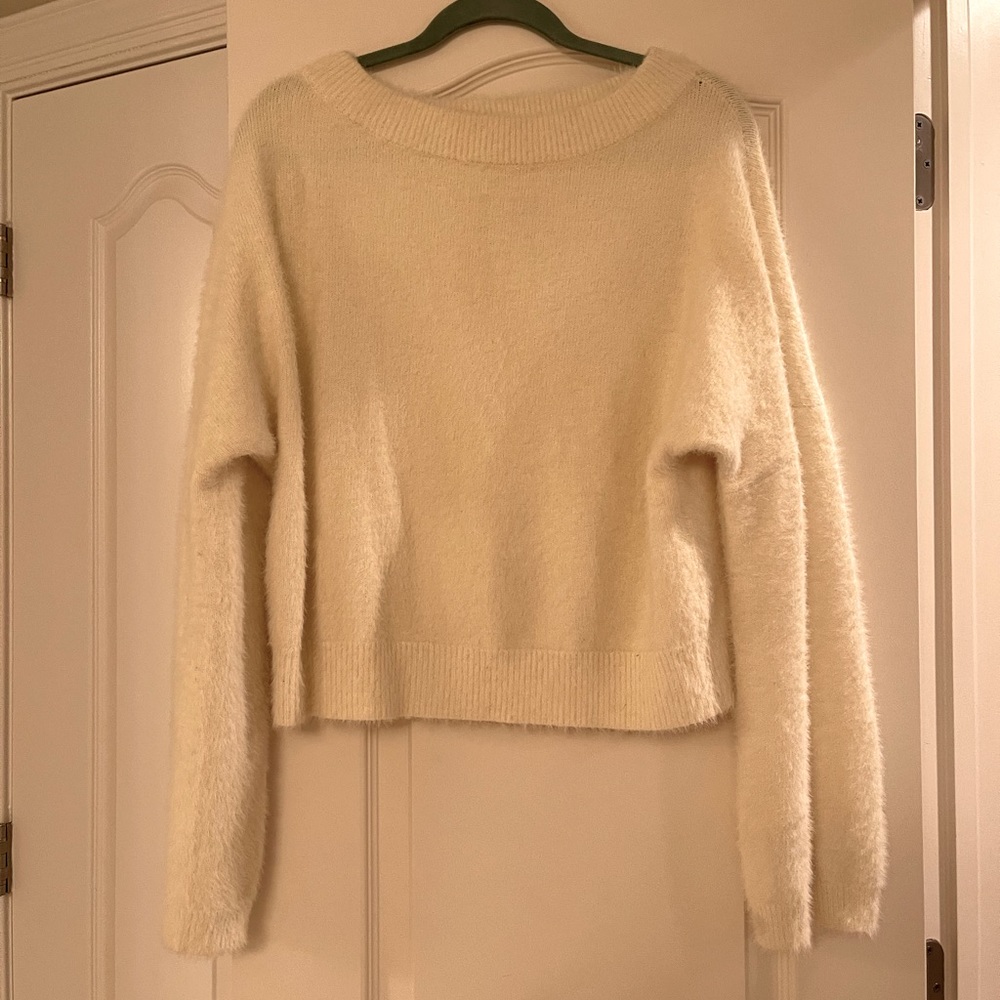 Lovers + Friends cream sweater